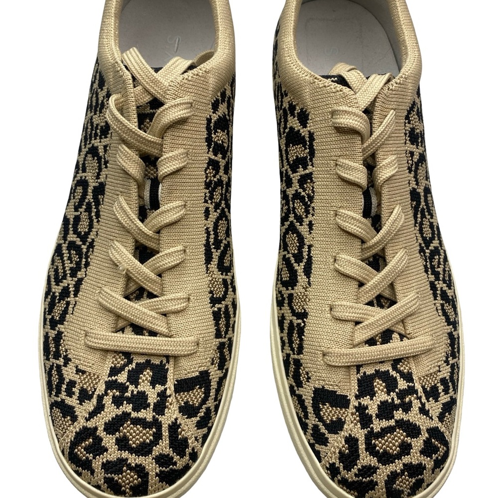 Rothy's Tan and Black Desert Cat Sneakers - Picture 2 of 8